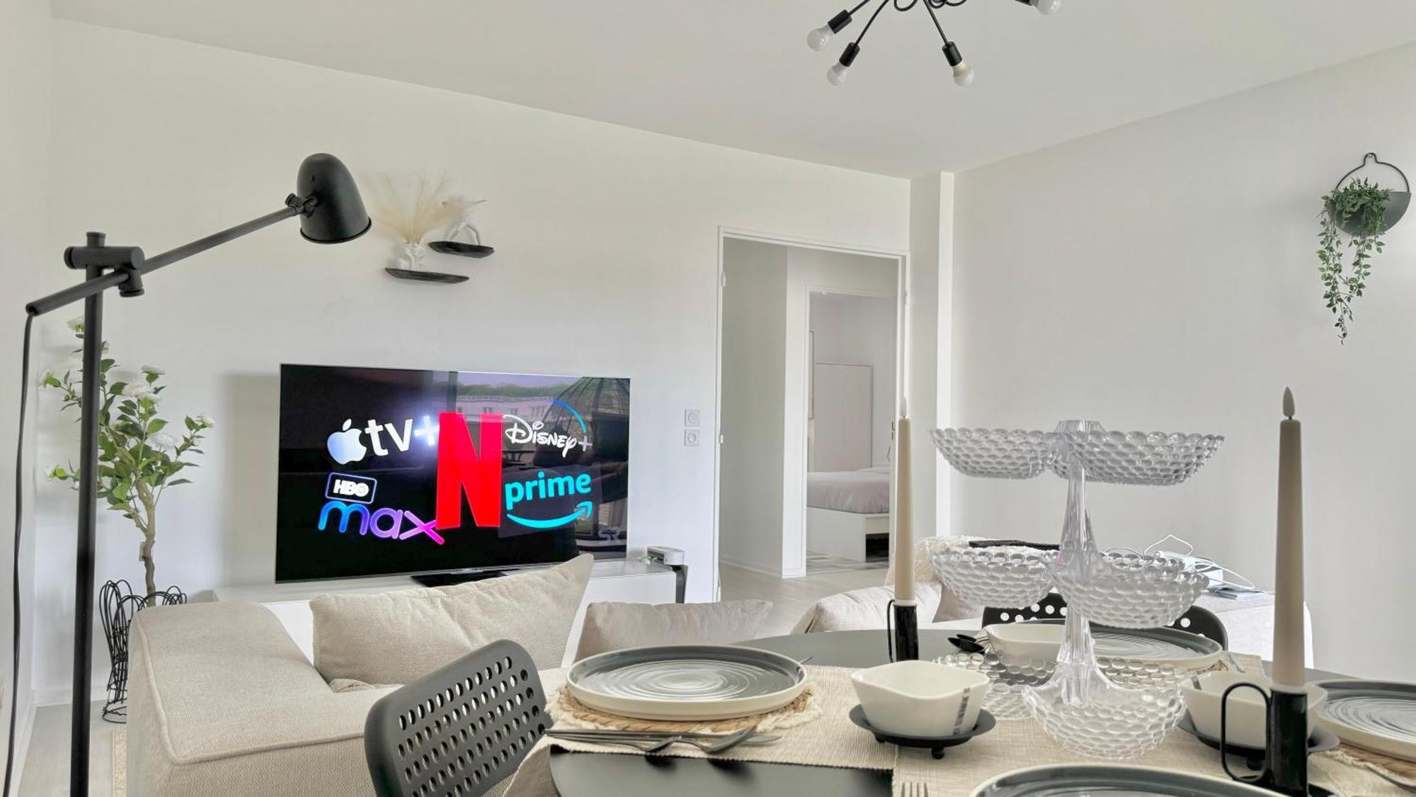 Chic Et Cosy Appartement Epure - T3 Courcouronnes Exterior photo