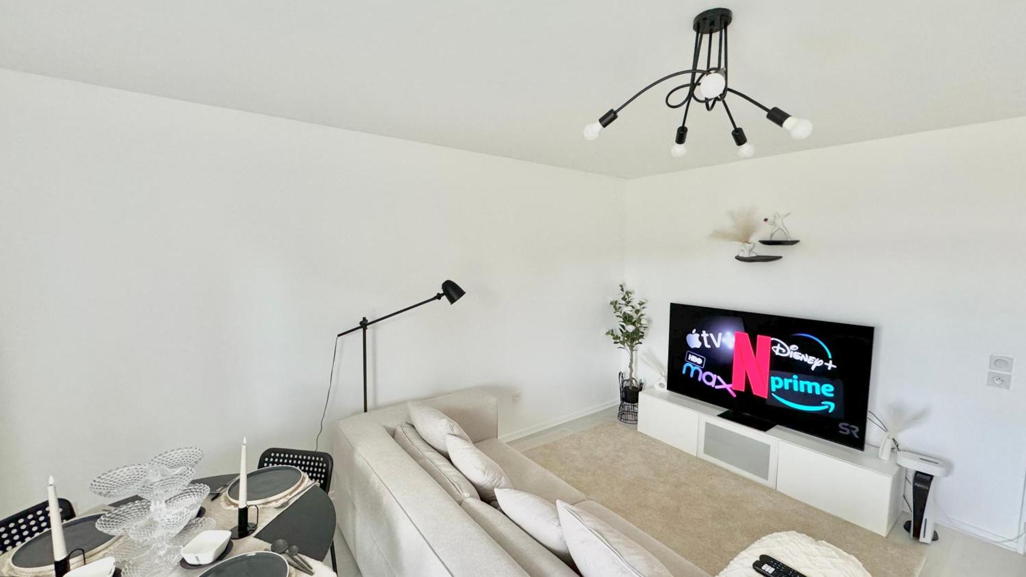 Chic Et Cosy Appartement Epure - T3 Courcouronnes Exterior photo
